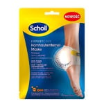 Scholl Expert Care, Отшелушивающая маска для пяток с маской AHA - фото