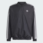 Тканая ветровка с круглым вырезом Adicolor Adidas, цвет Black - фото 4