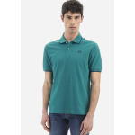 Поло SHORT-SLEEVED POLO SHIRT La Martina, бензиновый синий - фото