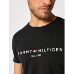 Футболка узкого кроя Tommy Hilfiger, черный - фото 4