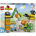 Пластиковый конструктор Duplo town construction site 10990 развивающий конструктор для детей от 2 лет (61 деталь) Lego - фото 3