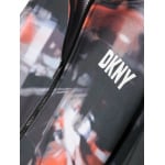 DKNY худи на молнии с графичным принтом, синий - фото 3