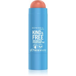 Многофункциональная косметика Rimmel Kind & Free для макияжа глаз, губ и лица оттенок 002 Персиковые щеки 5 г - фото