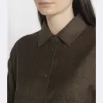 Шерстяной костюм присоединиться Max Mara, коричневый - фото 3