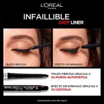 Автоматическая подводка для глаз Infalible Grip Gel Automatic Eyeliner L'Oreal, цвет polar white - фото 2