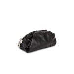 Сумка Bottega Veneta The Chain Pouch, цвет Black & Silver - фото 4