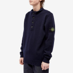 Stone Island Воротник-стойка на пуговицах Шея Вязаный - фото 3