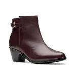 Ботильоны Emily Belle Bootie Clarks, цвет wineleather - фото