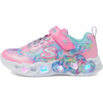 Кроссовки SKECHERS KIDS Infinite Heart Lights - Color Lovin, цвет Pink/Multi - фото 4