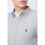 Рубашка POLO RALPH LAUREN Regular Fit, серый - фото 4