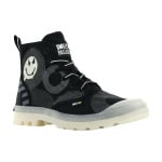 Pampa Canvas Shoes Unisex High-top Black Palladium - фото 2