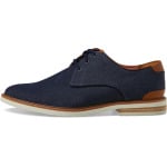 Оксфорды Highland Canvas Plain Toe Oxford Florsheim, цвет Navy Canvas/White Sole - фото 4