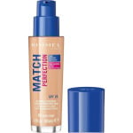 Жидкая тональная основа Rimmel London Match Perfection с технологией Smart-tone и формулой SPF 20, 30 мл цвета светлой слоновой кости Coty - фото