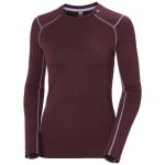 Футболка с длинным рукавом Helly Hansen Lifa Merino Midweight Crew, фиолетовый - фото 3