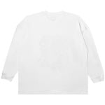 Футболка Martine Rose Oversized Long-Sleeve Tee, белый - фото 2