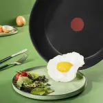 Сковорода Tefal "Renew On Black", алюминий, (1 шт.), экологически чистая, переработанная, термосигнал, подходит для индукционной плиты Ø 28 см, черный - фото 4