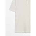 Рубашка поло SHORT SLEEVE Massimo Dutti, белый - фото 2