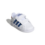 Кроссовки Adidas Grand Court I 'White Royal Blue' - фото 3