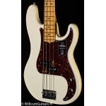 Басс гитара Fender American Professional II Precision Bass Maple Fingerboard Olympic White - фото