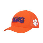 Мужская оранжевая кепка Clemson Tigers PFG Hooks Flex Hat Columbia - фото 2