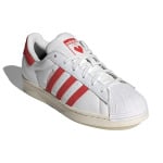 Женские кроссовки для скейтбординга adidas originals Superstar, White/Red - фото 3