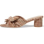 Сандалии Loeffler Randall Emilia Pleated Knot Mule, цвет Brown Gingham - фото 4