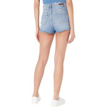 Шорты Blank NYC Reeve High-Rise Denim Cutoffs Medium Wash Shorts in Blue, цвет Cruise Control - фото