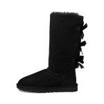 Ботинки UGG Bailey Bow Tall II, черный - фото 4