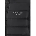 Стеганая куртка Calvin Klein Jeans "LW DOWN LOGO JACKET", с капюшоном, черный - фото 7