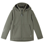 Куртка из софтшелла Reima Kid's Softshell Koivula, цвет Greyish Green - фото