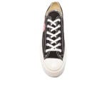 Кроссовки Comme des Garçons Converse Large Emblem Low Top Canvass, черный - фото 4