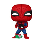 Funko POP! Marvel, коллекционная фигурка, POP Marvel: Человек-паук с открытым подарком - фото 2