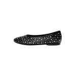 Балетки Pull&Bear Ballet Flats, черный - фото 2