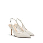 Stuart Weitzman туфли-лодочки Emilia 85 мм, белый - фото 2