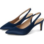 Туфли Cole Haan Vandam Sling Back Pump 65 mm, цвет Navy Satin - фото