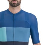 Snap Джерси мужской Sportful, цвет Galaxy Blue Dark Berry Blue - фото 3