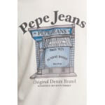 Хлопковая футболка Pepe Jeans AGGO, бежевый - фото 6