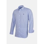 Рубашка US Polo Assn Popline Button Down Shirt, синий - фото 3