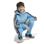 Толстовка с капюшоном Adidas Sportswear "J NP HOODIE", цвет Light Blue / Black / White / Hazy Beige - фото 3