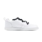 Кроссовки Nike Court Borough Skateboarding Shoes Men Low-top White/black, черный/белый - фото 2