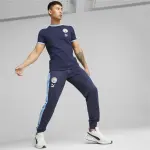 Спортивные брюки PUMA "Манчестер Сити Ф.С. ftblHeritage T7 Тренировочные Брюки Мужчины", голубой - фото 2