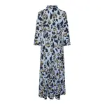 Платье-рубашка Y.A.S "YASSAVANNA LONG SHIRT DRESS", с рукавами 3/4, цвет Clear Sky Aop:Liro Print - фото 6