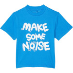 Футболка Stella Mccartney Tee with Make Some Noise Print, синий - фото 2