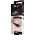 Гель-хна для бровей и ресниц 1.0 черная Delia Eyebrow Expert, 15 мл - фото