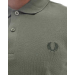 Fred Perry – зеленая рубашка-поло цвета хаки - фото 2