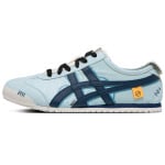 Кроссовки Onitsuka Tiger MEXICO 66 Lifestyle Shoes Unisex Low-top Blue/white, голубой - фото