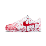 Обувь для скейтборда Court Vision 1 Men Low-Top, мужские кроссовки, White/Red Nike - фото