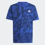 Футболка Adidas Sportswear "LK CAMLOG TEE", цвет Selubl/Dkblue - фото 3