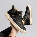 Кроссовки мужские Lifestyle Shoes Men High-Top G.N.Shijia, коричневый - фото 18