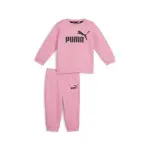 Спортивный костюм PUMA "MINICATS ESS CREW JOGGER FL" (комплект, 2 шт.), розовый - фото